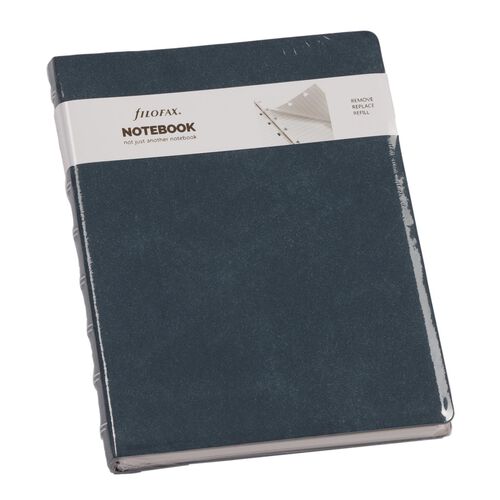 Filofax A5 Notebook Architex - Blue Suede